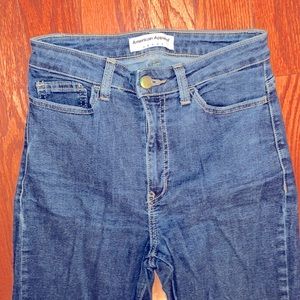 American Apparel Dark Wash Jeans size 27